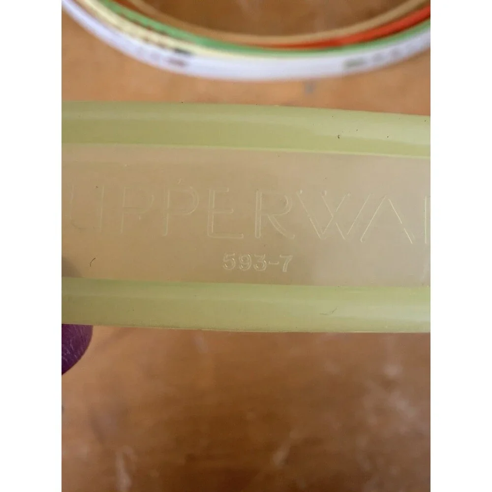 5 Vtg TUPPERWARE  #624 & 593 Replacement Carrier Handles/Straps